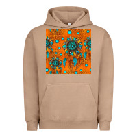 Pigment Burro western dreamcatchers seamless pattern Urban Hoodie - HRA Design Shop