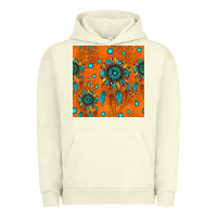 Pigment Pistachio western dreamcatchers seamless pattern Urban Hoodie - HRA Design Shop