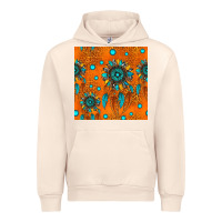 Sandshell western dreamcatchers seamless pattern Urban Hoodie - HRA Design Shop