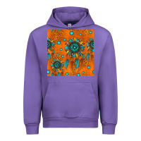 Tulip western dreamcatchers seamless pattern Urban Hoodie - HRA Design Shop