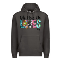 Smoke Oh how he loves us Premium Hoodie - Neo Western