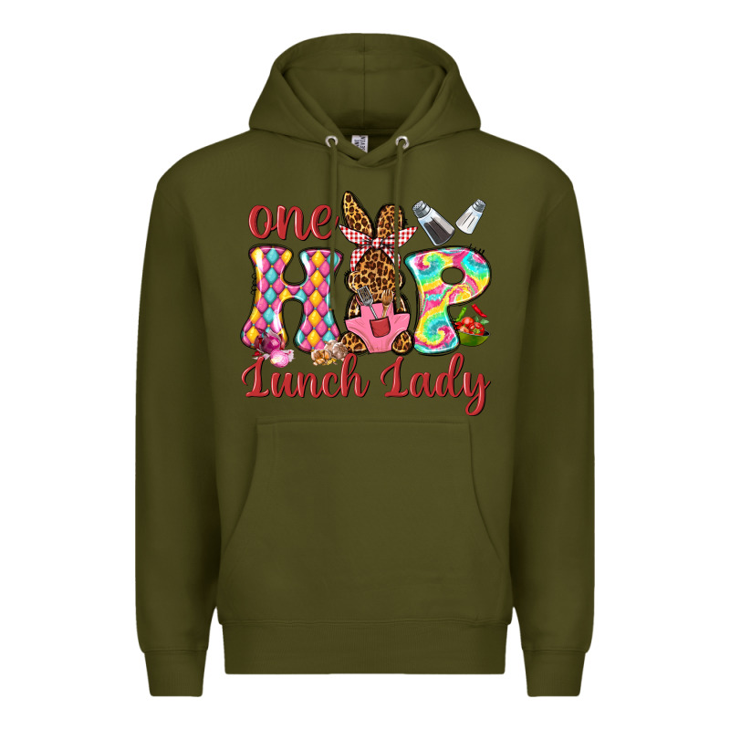 One Hip Lunch Lady Premium Hoodie by Neo Western | Teevron