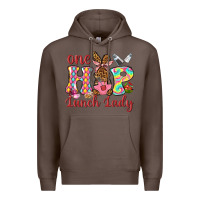 Coffee One hip lunch lady Premium Hoodie - Neo Western
