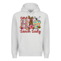Dove Grey One hip lunch lady Premium Hoodie - Neo Western