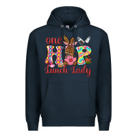 Navy One hip lunch lady Premium Hoodie - Neo Western
