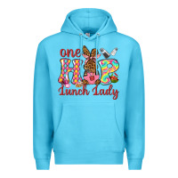 Ocean Blue One hip lunch lady Premium Hoodie - Neo Western