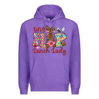 Purple One hip lunch lady Premium Hoodie - Neo Western