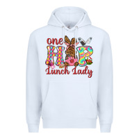 White One hip lunch lady Premium Hoodie - Neo Western