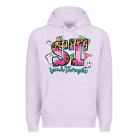 Lilac speech therapist Premium Hoodie - AdoDesignShop