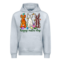 Heather Grey happy easter day with sports Urban Hoodie - Neo Western