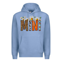 Colony Blue western daisies mini Premium Hoodie - HRA Design Shop