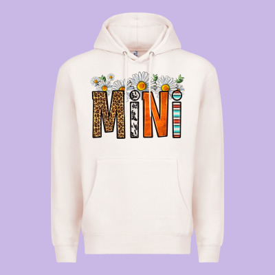 Western Daisies Mini Premium Hoodie Designed By Hra Design Shop