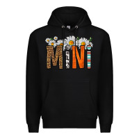 Black western daisies mini Premium Hoodie - HRA Design Shop
