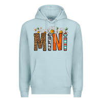Blue Mist western daisies mini Premium Hoodie - HRA Design Shop