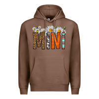 Chestnut western daisies mini Premium Hoodie - HRA Design Shop