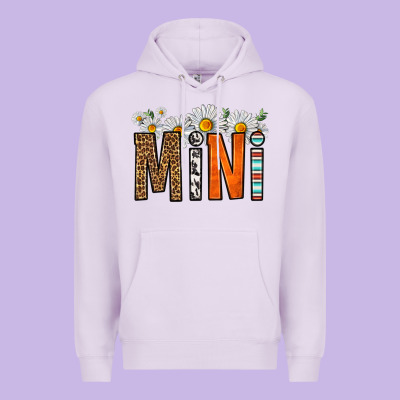 Western Daisies Mini Premium Hoodie Designed By Hra Design Shop
