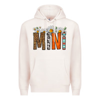Pale Pink western daisies mini Premium Hoodie - HRA Design Shop