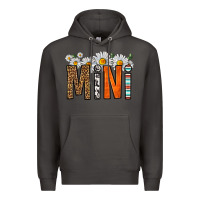 Smoke western daisies mini Premium Hoodie - HRA Design Shop