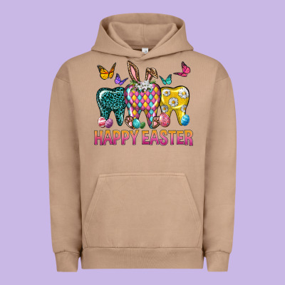 Happy Easter Dental Urban Hoodie Designed By Neo Western
