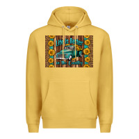Antique Gold life is better in the country skinny metal can holder Premium Hoodie - HRA Design Shop