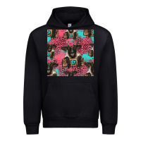 Black black sheep seamless pattern Urban Hoodie - HRA Design Shop