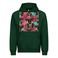 Forest Green black sheep seamless pattern Urban Hoodie - HRA Design Shop