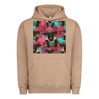 Pigment Burro black sheep seamless pattern Urban Hoodie - HRA Design Shop