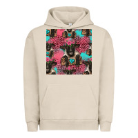 Pigment French Oak black sheep seamless pattern Urban Hoodie - HRA Design Shop