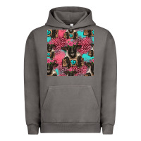 Pigment Tornado black sheep seamless pattern Urban Hoodie - HRA Design Shop
