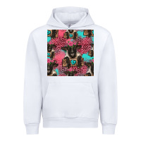 White black sheep seamless pattern Urban Hoodie - HRA Design Shop