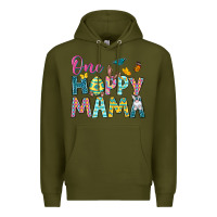 Army Green One Hoppy Mama Premium Hoodie - Neo Western