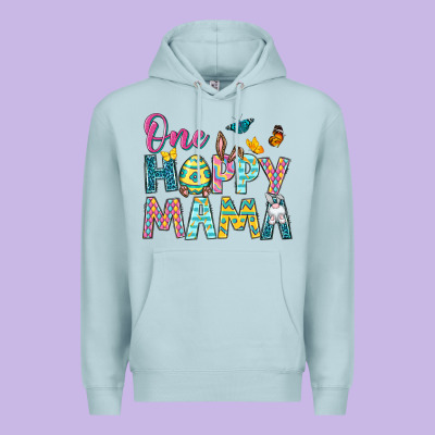 One Hoppy Mama Premium Hoodie Designed By Neo Western