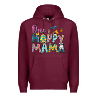 Burgundy One Hoppy Mama Premium Hoodie - Neo Western