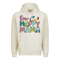Oatmeal Heather One Hoppy Mama Premium Hoodie - Neo Western