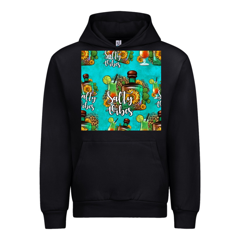 Salty Vibes Seamless Pattern Urban Hoodie by HRA Design Shop | Teevron