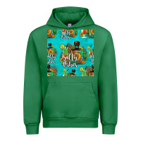 Emerald salty vibes seamless pattern Urban Hoodie - HRA Design Shop