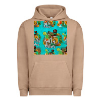 Pigment Burro salty vibes seamless pattern Urban Hoodie - HRA Design Shop