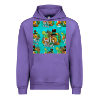 Tulip salty vibes seamless pattern Urban Hoodie - HRA Design Shop