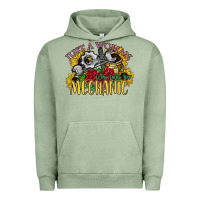 Pigment Oil Green just a woman who loves her mechanic Urban Hoodie - SublimationCraftShop