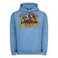Pigment Pebble Blue just a woman who loves her mechanic Urban Hoodie - SublimationCraftShop