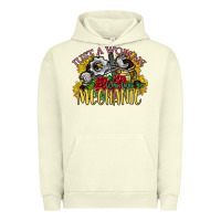 Pigment Pistachio just a woman who loves her mechanic Urban Hoodie - SublimationCraftShop