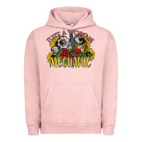Pigment Salmon just a woman who loves her mechanic Urban Hoodie - SublimationCraftShop
