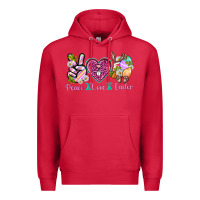 Cardinal Peace Love Easter Premium Hoodie - Neo Western
