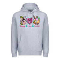 Peace Love Easter Premium Hoodie | Teevron