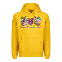 Lemon Peace Love Easter Premium Hoodie - Neo Western