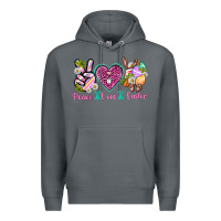 Rock Peace Love Easter Premium Hoodie - Neo Western
