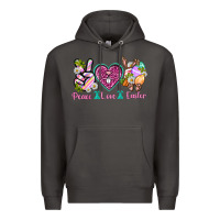 Smoke Peace Love Easter Premium Hoodie - Neo Western