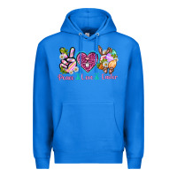 True Royal Peace Love Easter Premium Hoodie - Neo Western