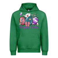 Emerald happy easter eggs nurse n Urban Hoodie - Neo Western