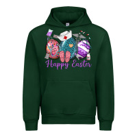 Forest Green happy easter eggs nurse n Urban Hoodie - Neo Western